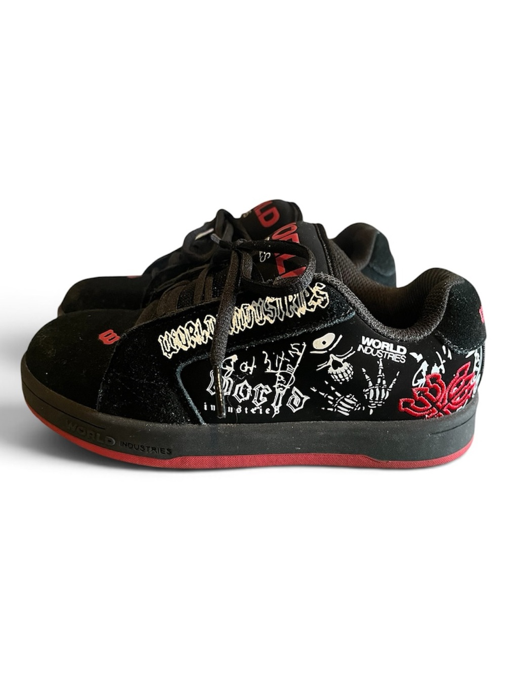 World Industries Smith Bones skateboard shoes youth size 1